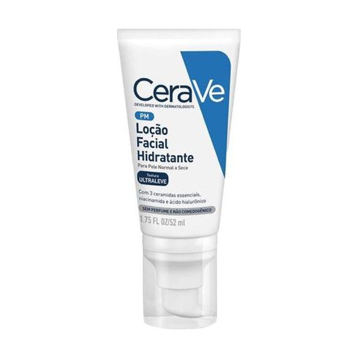 Embalagem de Loção Facial Hidratante CeraVe