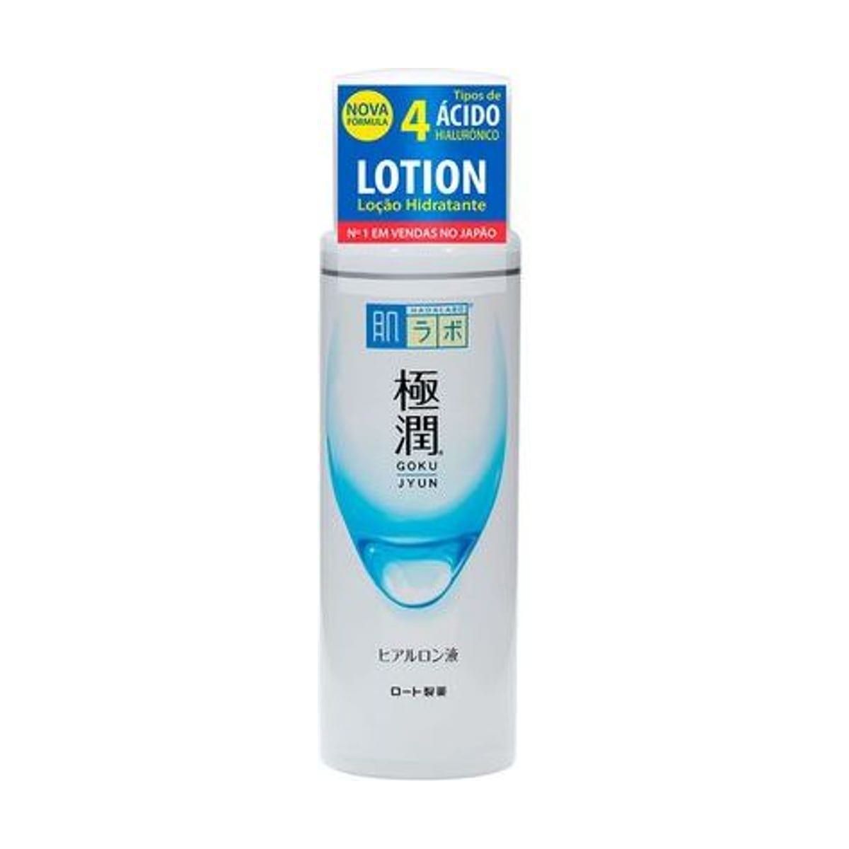 Embalagem de Loção Facial Hada Labo - Gokujyun Lotion