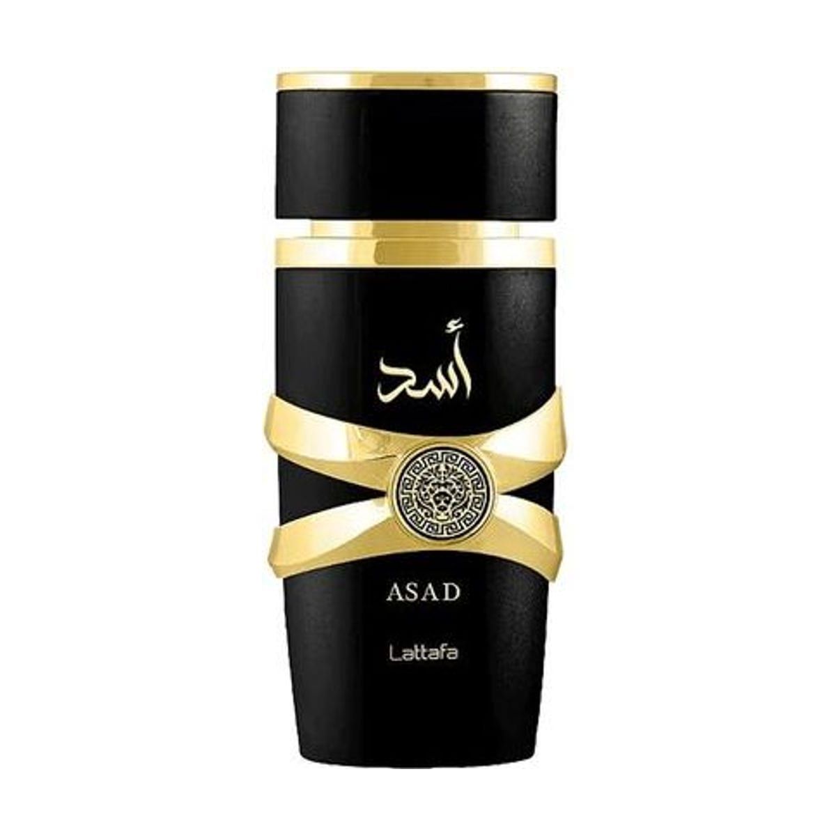 Embalagem de Lattafa Asad Eau de Parfum - Perfume Masculino