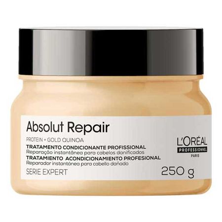 Embalagem de L'Oréal Professionnel Absolut Repair Gold Quinoa + Protein - Máscara de Tratamento